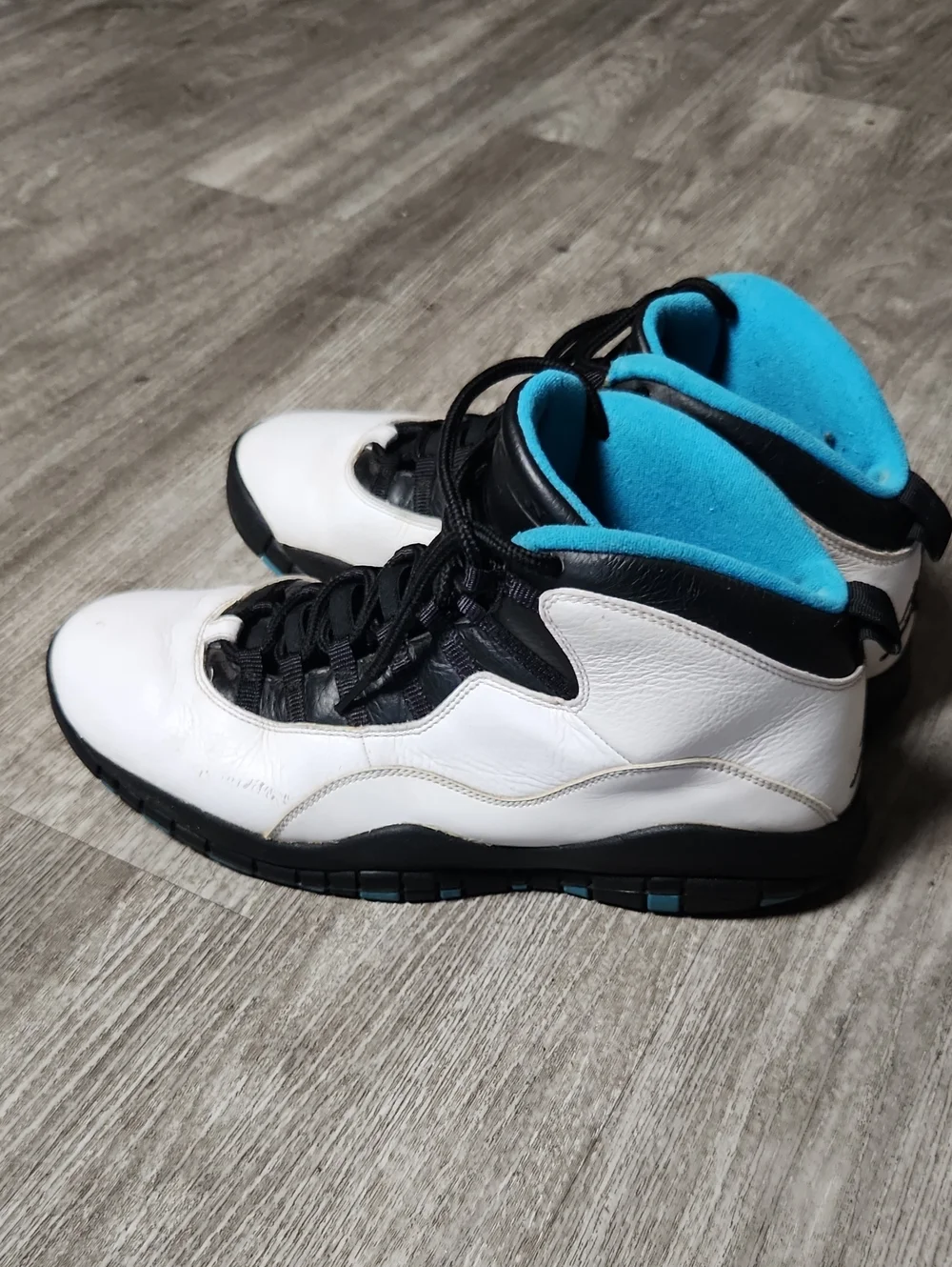 Lot JORDAN 10 Shadow & JORDAN 10 Powder Blue Size 13